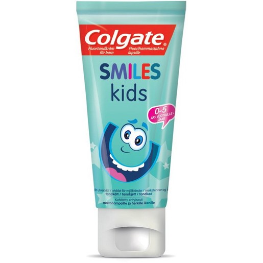 Colgate Smiles Kids Παιδική Οδοντόκρεμα Ειδικά Σχεδιασμένη για Νεογιλά Δόντια & Ευαίσθητα Ούλα 0-5 Ετών 50ml Colgate Smiles Kids Παιδική Οδοντόκρεμα Ειδικά Σχεδιασμένη για Νεογιλά Δόντια & Ευαίσθητα Ούλα 0-5 Ετών 50ml
