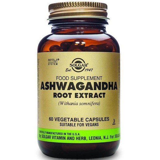 Solgar Food Supplement Ashwagandha Root Extract 60veg.caps Solgar Food Supplement Ashwagandha Root Extract 60veg.caps