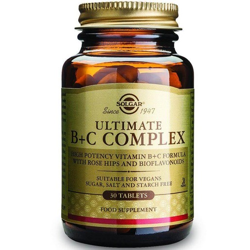 Solgar Ultimate B+C Complex tabs Solgar Ultimate B+C Complex tabs