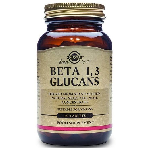 Solgar Βeta 1,3 Glucans 60tabs Solgar Βeta 1,3 Glucans 60tabs