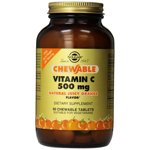 Solgar Chewable Vitamin C 500mg 90 chew.tabs Solgar Chewable Vitamin C 500mg 90 chew.tabs