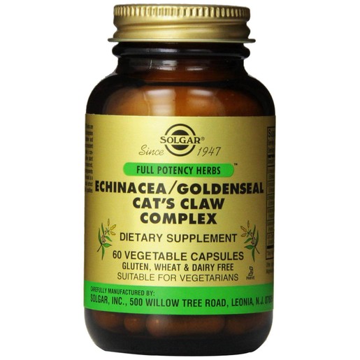 Solgar Echinacea/ Goldenseal/ Cat’s Claw Complex veg.caps Solgar Echinacea/ Goldenseal/ Cat’s Claw Complex veg.caps