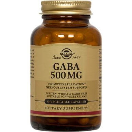 Solgar Gaba 500mg 50 veg. caps Solgar Gaba 500mg 50 veg. caps