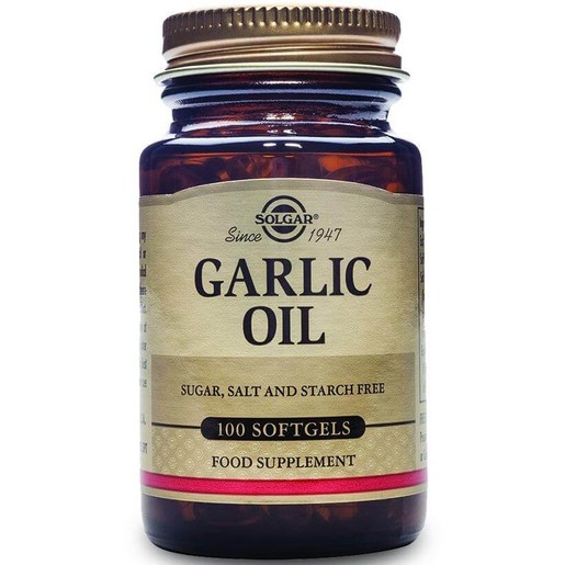 Solgar Garlic Oil 100 softgels Solgar Garlic Oil 100 softgels