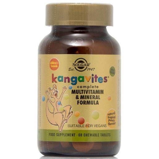 Solgar Kangavites Multivitamin & Mineral Formula 60 chew.tabs Solgar Kangavites Multivitamin & Mineral Formula 60 chew.tabs