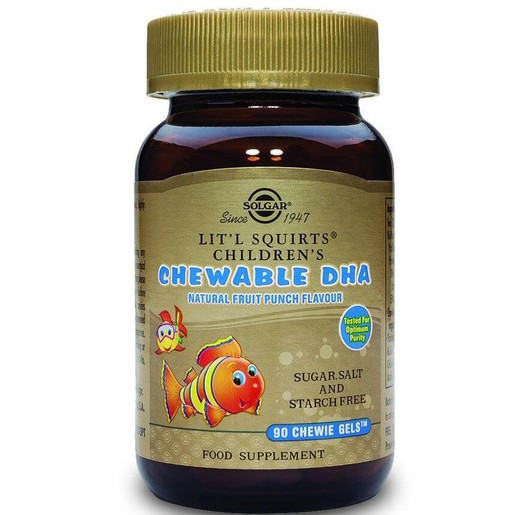 Solgar Children\'s Chewable Dha 90 chewie-gels Solgar Children\'s Chewable Dha 90 chewie-gels