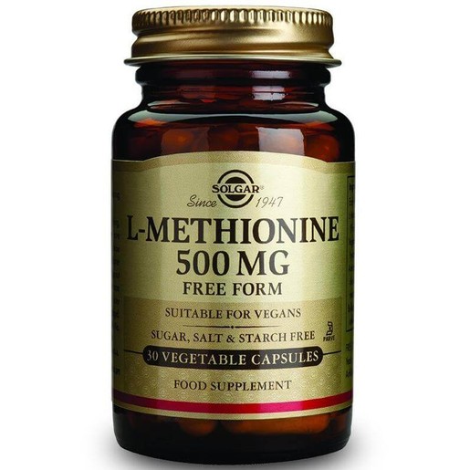 Solgar L-Methionine 500mg 30 veg.caps Solgar L-Methionine 500mg 30 veg.caps