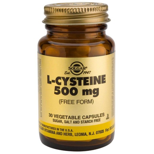 Solgar L-Cysteine 500mg 30 caps Solgar L-Cysteine 500mg 30 caps
