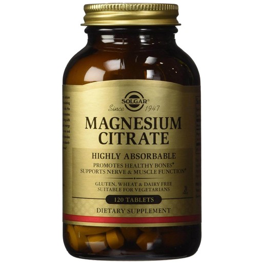 Solgar Magnesium Citrate 200mg tabs Solgar Magnesium Citrate 200mg tabs