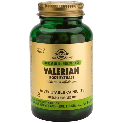 Solgar Standardised Valerian Root Extrac 60 veg.caps Solgar Standardised Valerian Root Extrac 60 veg.caps