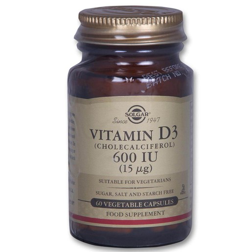 Solgar Vitamin D3 600iu 60veg.caps Solgar Vitamin D3 600iu 60veg.caps