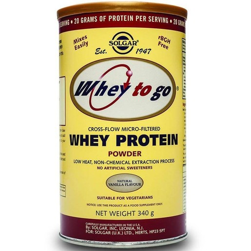 Solgar Whey-To-Go Protein Powder gr Solgar Whey-To-Go Protein Powder gr