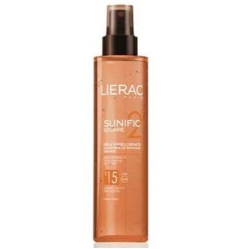 Lierac Sunific Huile Embelissante Spf15 Ενεργοποίηση Του Μαυρίσματος Αντιγηραντική Δράση 125ml Lierac Sunific Huile Embelissante Spf15 Ενεργοποίηση Του Μαυρίσματος Αντιγηραντική Δράση 125ml