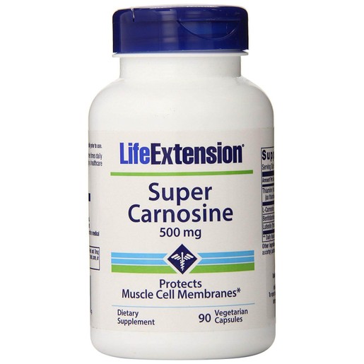 Life Extension Super Carnosine Συμπλήρωμα Διατροφής με Αντιοξειδωτικούς & Αντιγηραντικούς Παράγοντες για τον Οργανισμό 90 Caps Life Extension Super Carnosine Συμπλήρωμα Διατροφής με Αντιοξειδωτικούς & Αντιγηραντικούς Παράγοντες για τον Οργανισμό 90 Caps