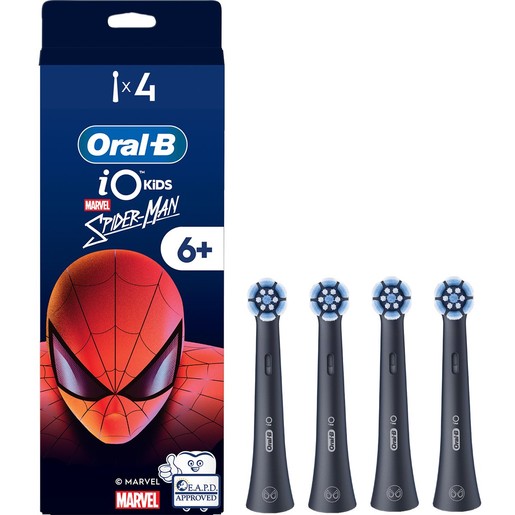 Oral-B iO Kids Spiderman 6+ Electric Toothbrush Replacement 4 Τεμάχια