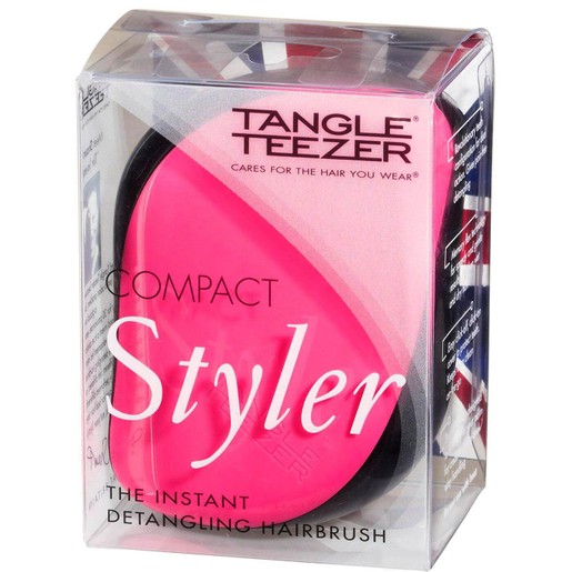 Tangle Teezer Compact Styler Καινοτόμα Βούρτσα με Κάλυμμα Ασφαλείας, που Ξεμπερδεύει Εύκολα και Χωρίς Πόνο τα Μαλλιά 1 τεμάχιο Tangle Teezer Compact Styler Καινοτόμα Βούρτσα με Κάλυμμα Ασφαλείας, που Ξεμπερδεύει Εύκολα και Χωρίς Πόνο τα Μαλλιά 1 τεμάχιο