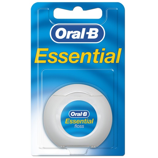 Oral-B Essential Floss Κηρωμένο Οδοντικό Νήμα 50m Oral-B Essential Floss Κηρωμένο Οδοντικό Νήμα 50m