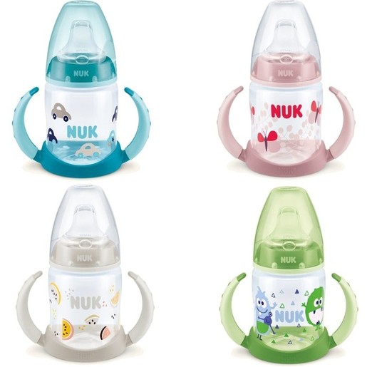 Nuk First Choice Πλαστικό Μπιμπερό Εκπαίδευσης με Ρύγχος Σιλικόνης (6-18 Μηνών) 150ml Nuk First Choice Πλαστικό Μπιμπερό Εκπαίδευσης με Ρύγχος Σιλικόνης (6-18 Μηνών) 150ml