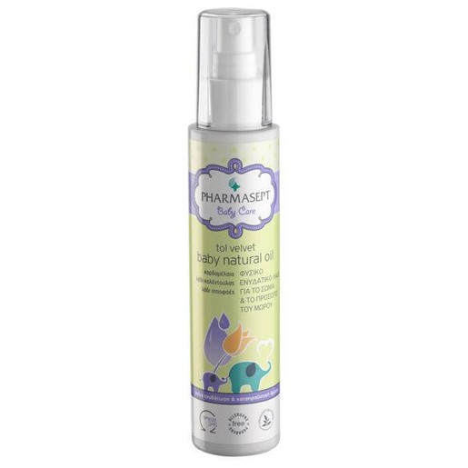 Pharmasept Baby Care Tol Velvet Baby Natural Oil Βρεφικό Υποαλλεργικό Λάδι Ενυδάτωσης 125ml Pharmasept Baby Care Tol Velvet Baby Natural Oil Βρεφικό Υποαλλεργικό Λάδι Ενυδάτωσης 125ml