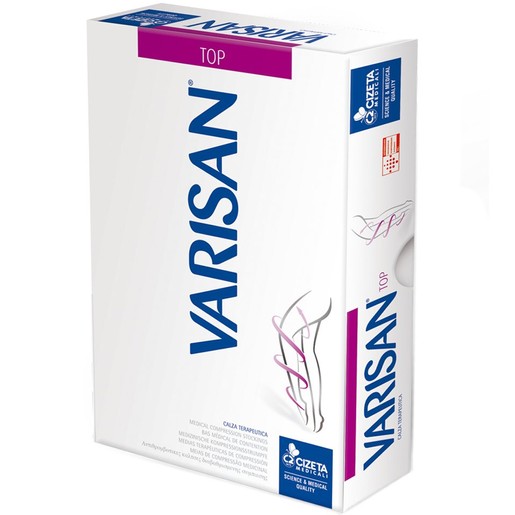 Varisan Top Ccl 2 Medical Compression Stockings 23-32 mmHg Normale Μπεζ 1 Τεμάχιο