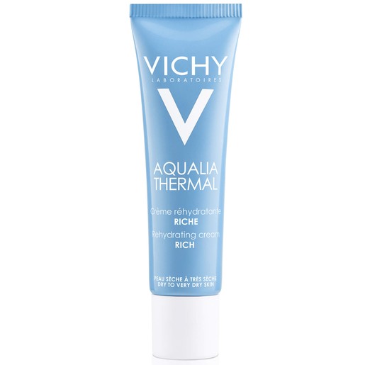 Vichy Aqualia Thermal Rich Rehydrating Cream Ενυδατική Κρέμα Ημέρας Πλούσιας Υφής για Ξηρή Επιδερμίδα 30ml Vichy Aqualia Thermal Rich Rehydrating Cream Ενυδατική Κρέμα Ημέρας Πλούσιας Υφής για Ξηρή Επιδερμίδα 30ml