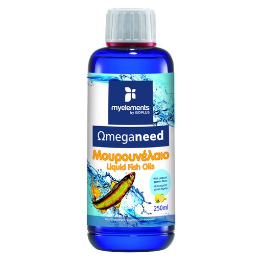 MyElements Omeganeed Μουρουνέλαιο Εξαιρετικής Ποιότητας σε Υγρή Μορφή 250ml MyElements Omeganeed Μουρουνέλαιο Εξαιρετικής Ποιότητας σε Υγρή Μορφή 250ml