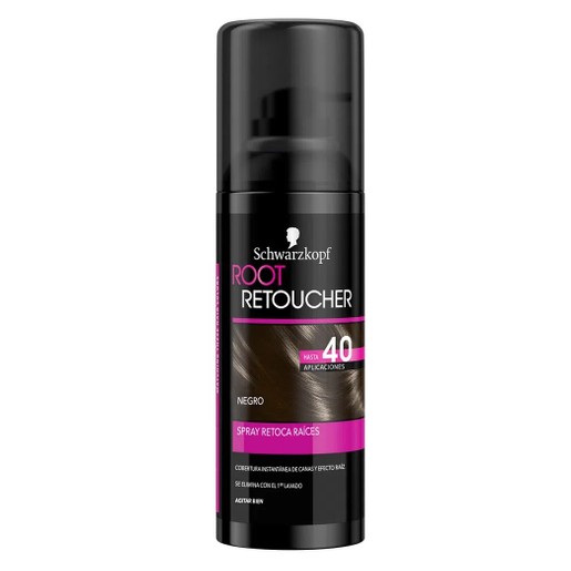 Schwarzkopf Root Retoucher Spray που Καλύπτει τα Λευκά στις Ρίζες, Μαύρο 120ml Schwarzkopf Root Retoucher Spray που Καλύπτει τα Λευκά στις Ρίζες, Μαύρο 120ml