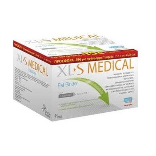 Xls Medical Fat Binder 180caps (Αγωγή 1 Μήνα) Xls Medical Fat Binder 180caps (Αγωγή 1 Μήνα)