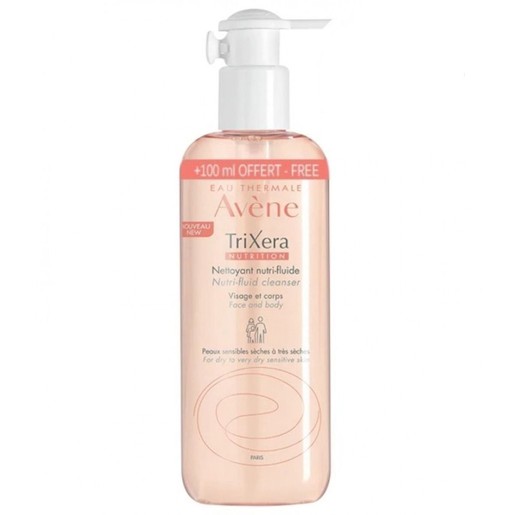Avene Trixera Nutrition Gel Nettoyant Nutri-Fluide for Dry to Very Dry Skin 500ml Avene Trixera Nutrition Gel Nettoyant Nutri-Fluide for Dry to Very Dry Skin 500ml