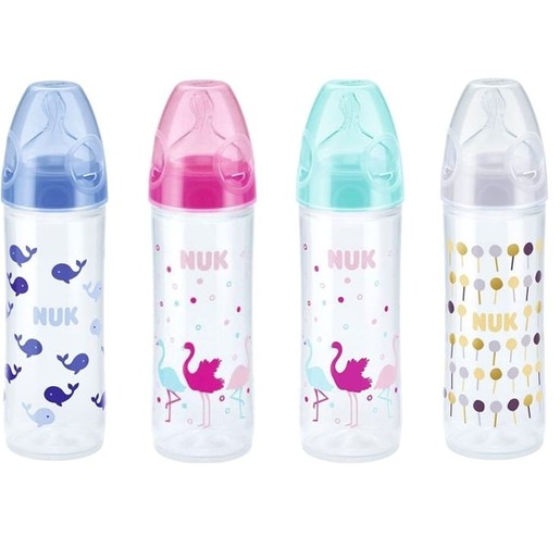 NUK New Classic Μπιμπερό Πολυπροπυλένιο Στενό Σχήμα με Θηλή Σιλικόνης 250ml NUK New Classic Μπιμπερό Πολυπροπυλένιο Στενό Σχήμα με Θηλή Σιλικόνης 250ml