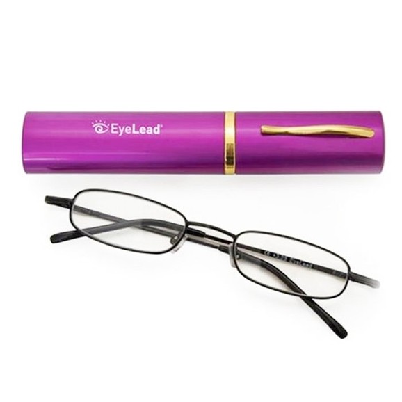 Eyelead Pocket P 203 Γυαλιά Διαβάσματος Τσέπης Ανοιχτό Μωβ, με Μεταλλικό Σκελετό