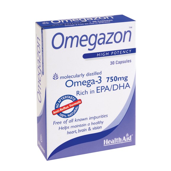 Health Aid Omegazon 750mg 30caps Health Aid Omegazon 750mg 30caps