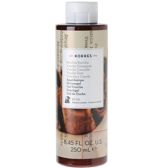 Korres Showergel Vanilla Cinamon 250ml Korres Showergel Vanilla Cinamon 250ml