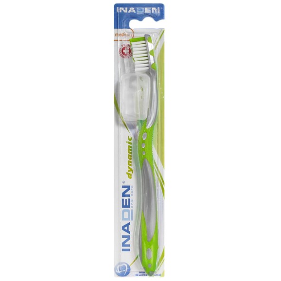 Inaden Dynamic Medium Toothbrush 1 Τεμάχιο - Πράσινο