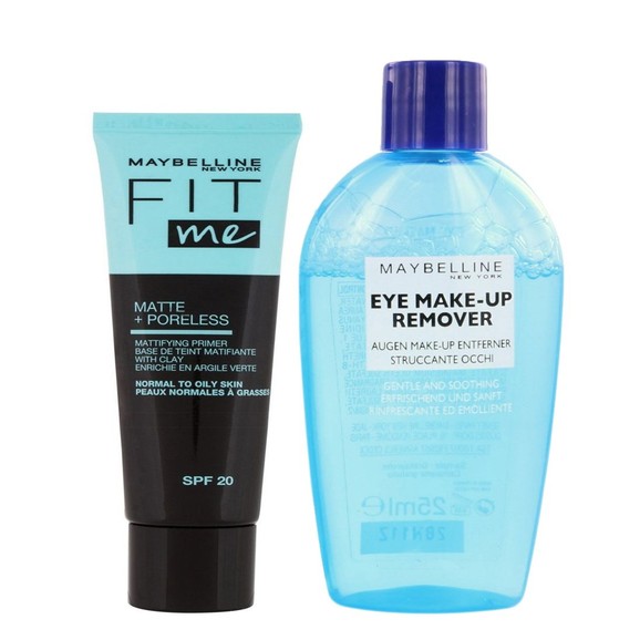 Δώρο Maybelline Fit Me Matte & Poreless Spf20 Primer 10ml & Eye Make Up Remover 25ml Δώρο Maybelline Fit Me Matte & Poreless Spf20 Primer 10ml & Eye Make Up Remover 25ml