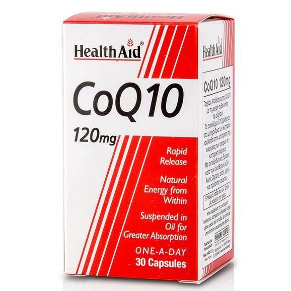 Health Aid CoQ10 120mg 30caps