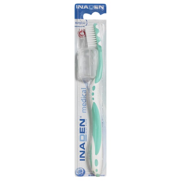 Inaden Medical Surgical Toothbrush Τιρκουάζ 1 Τεμάχιο