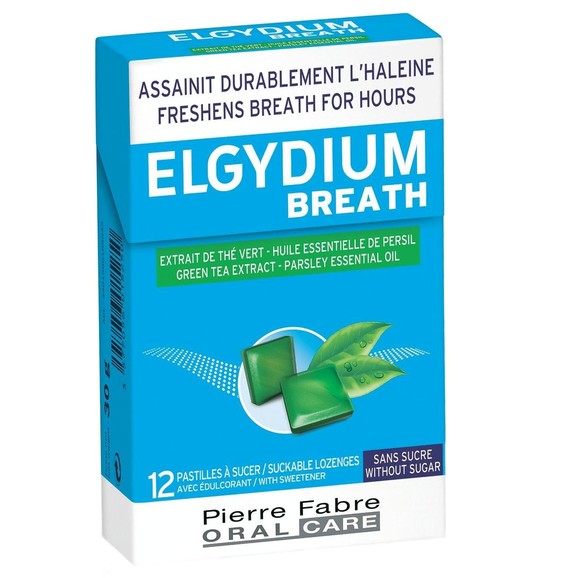 Elgydium Breath Pastilles 12 Τεμάχια
