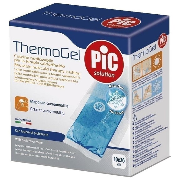 Pic Solution Thermogel Reusable Hot & Cold Therapy Cushion 10x26cm 1 Τεμάχιο