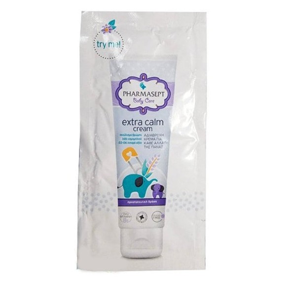 Δείγμα Pharmasept Baby Extra Calm Cream Κρέμα Καταπράυνσης των Ερεθισμών 5ml Δείγμα Pharmasept Baby Extra Calm Cream Κρέμα Καταπράυνσης των Ερεθισμών 5ml