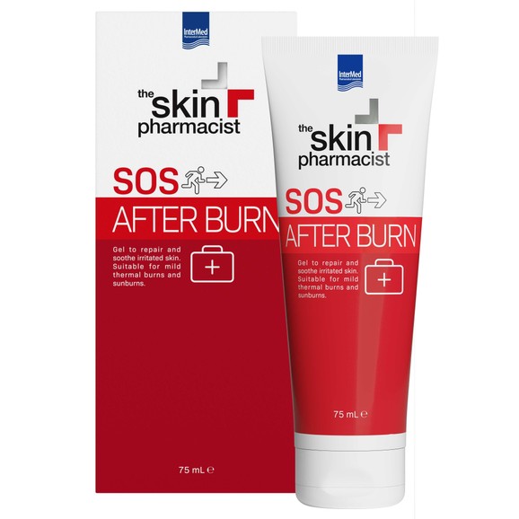 The Skin Pharmacist SOS After Burn Gel Επανορθωτική & Καταπραϋντική Γέλη για το Ερεθισμένο Δέρμα 75ml