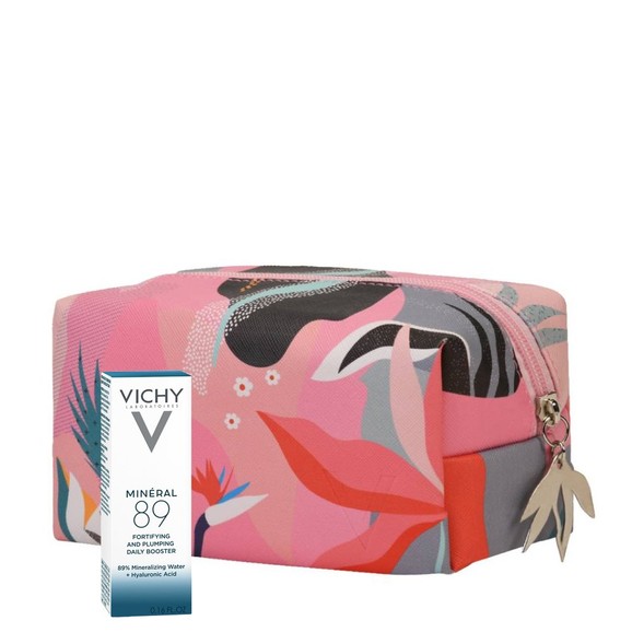 Δώρο Vichy Mineral 89 Booster Ενυδάτωσης Προσώπου 4ml & Vichy Pouch Spring Pink