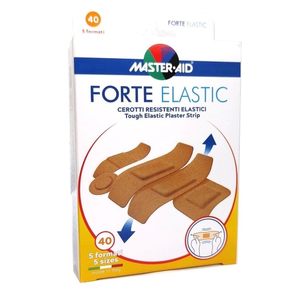 Master Aid Forte Elastic Μπεζ 40 Τεμάχια