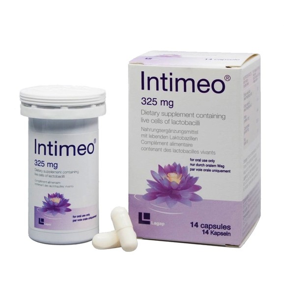 Frezyderm Intimeo 325mg  Συμπλήρωμα Διατροφής που Βοηθά στη Διατήρηση της Σωστής Ισορροπίας του Κολπικού Οικοσυστήματος 14caps