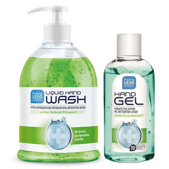 Σετ Δώρο Pharmalead Liquid Hand Wash 330ml & Hand Gel 80ml 1 Τεμάχιο