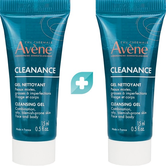 Σετ Δώρο Avene Cleanance Cleansing Gel 30ml (2x15ml) Σετ Δώρο Avene Cleanance Cleansing Gel 30ml (2x15ml)
