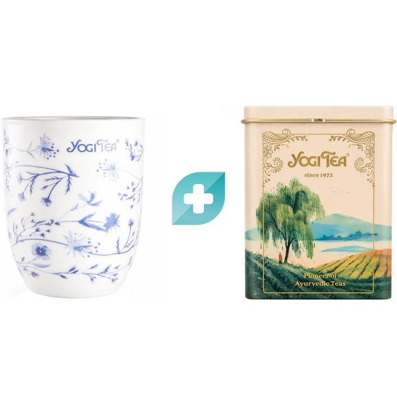 Σετ Δώρο Yogi Tea Ceramic Mug 1 Τεμάχιο & Travel Tin Box 1 Τεμάχιο