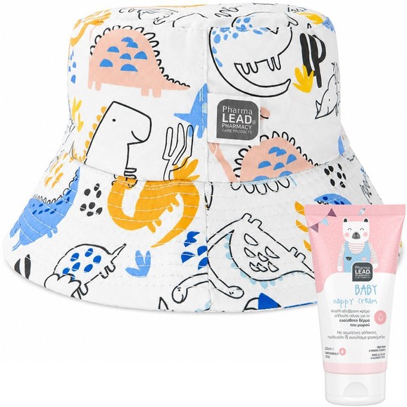 Σετ Δώρο Pharmalead Baby Nappy Cream 20ml & Καπέλο Δεινόσαυρος 1 Τεμάχιο