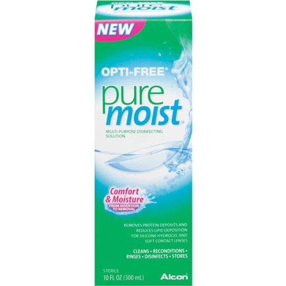 Alcon Opti-Free Pure Moist Υγρό φακών επαφής 300ml