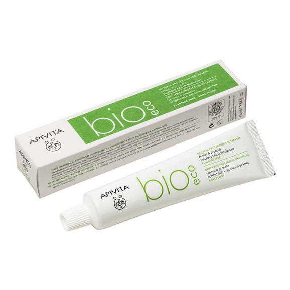 Apivita Natural Protection Dental Care Bio-Eco Toothpaste With Fennel & Propolis 75ml Apivita Natural Protection Dental Care Bio-Eco Toothpaste With Fennel & Propolis 75ml